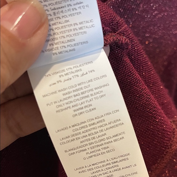 Michael Kors metallic knit top - Picture 5 of 5